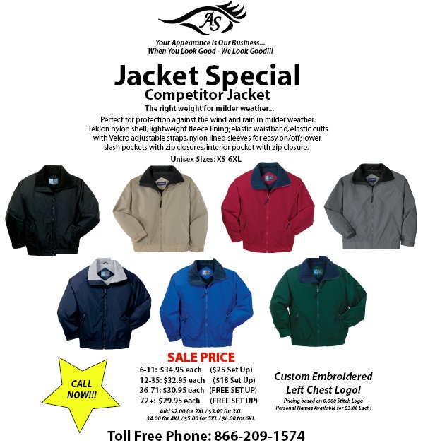 Fall Jacket Special